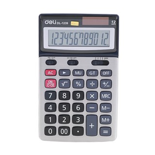 เครื่องคิดเลข 12 หลัก DELI 1239 Calculator 12 digit