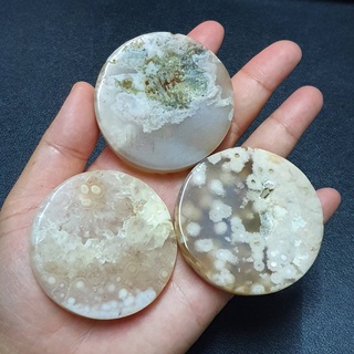 หินซากุระอาเกตสไลด์ Flower Agate