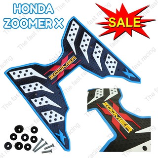 ถูกมาก ว่าซั่น!! แผ่นยางรองพื้น Honda Zoomer xลายSuper speed ฟ้า