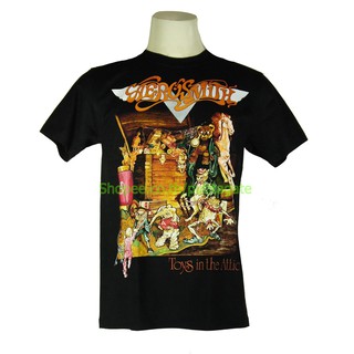 เสื้อวง Aerosmith เสื้อไซส์ยุโรป แอโรสมิธ PTA1627 เสื้อยืดแฟชั่นวงดนตรี