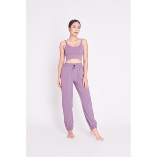 SuperD long line bra + loose fitting jogger CODE:1210+1207