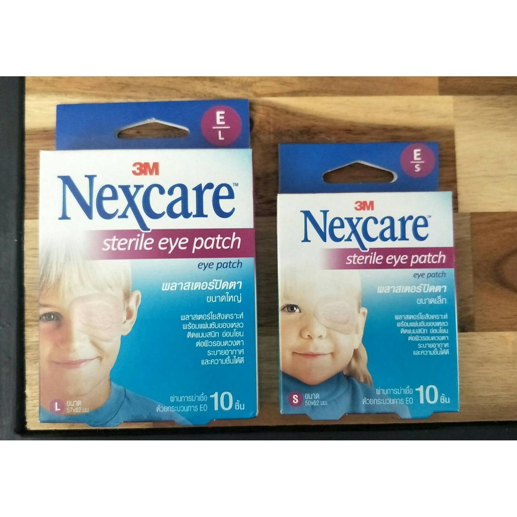 3M Nexcare Sterile Eye Patch [OPTICLUDE] พลาสเตอร์ปิดตา 10 แผ่น มีขนาด