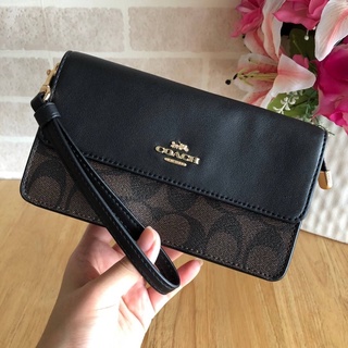 Foldover Wristlet (#COACH #F78229)