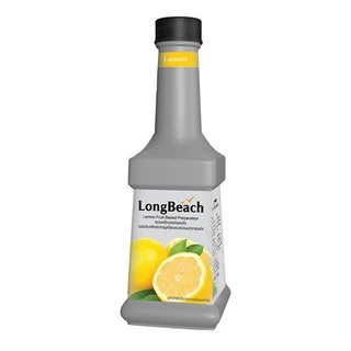 ลองบีชเพียวเร่เลม่อน (900 ml.) LongBeach Lemon Puree น้ำผลไม้ผสมเนื้อ/ น้ำผลไม้เข้มข้น