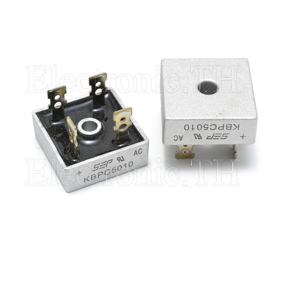Diode bridge ไดโอดบริจ KBPC5010 50A 1000V ไดโอดกันย้อน