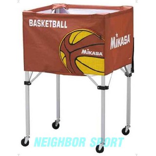 รถเข็นสำหรับใส่ลูกบาสเกตบอล MIKASA รุ่น BCSPS-BB Ball Cart for Basketball