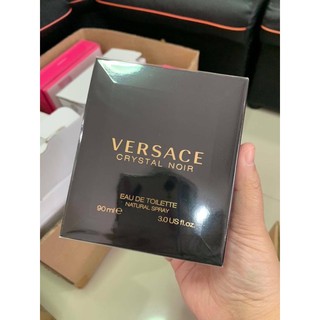 น้ำหอม Versace Crystal Noir edt 90ml. กล่องซีล