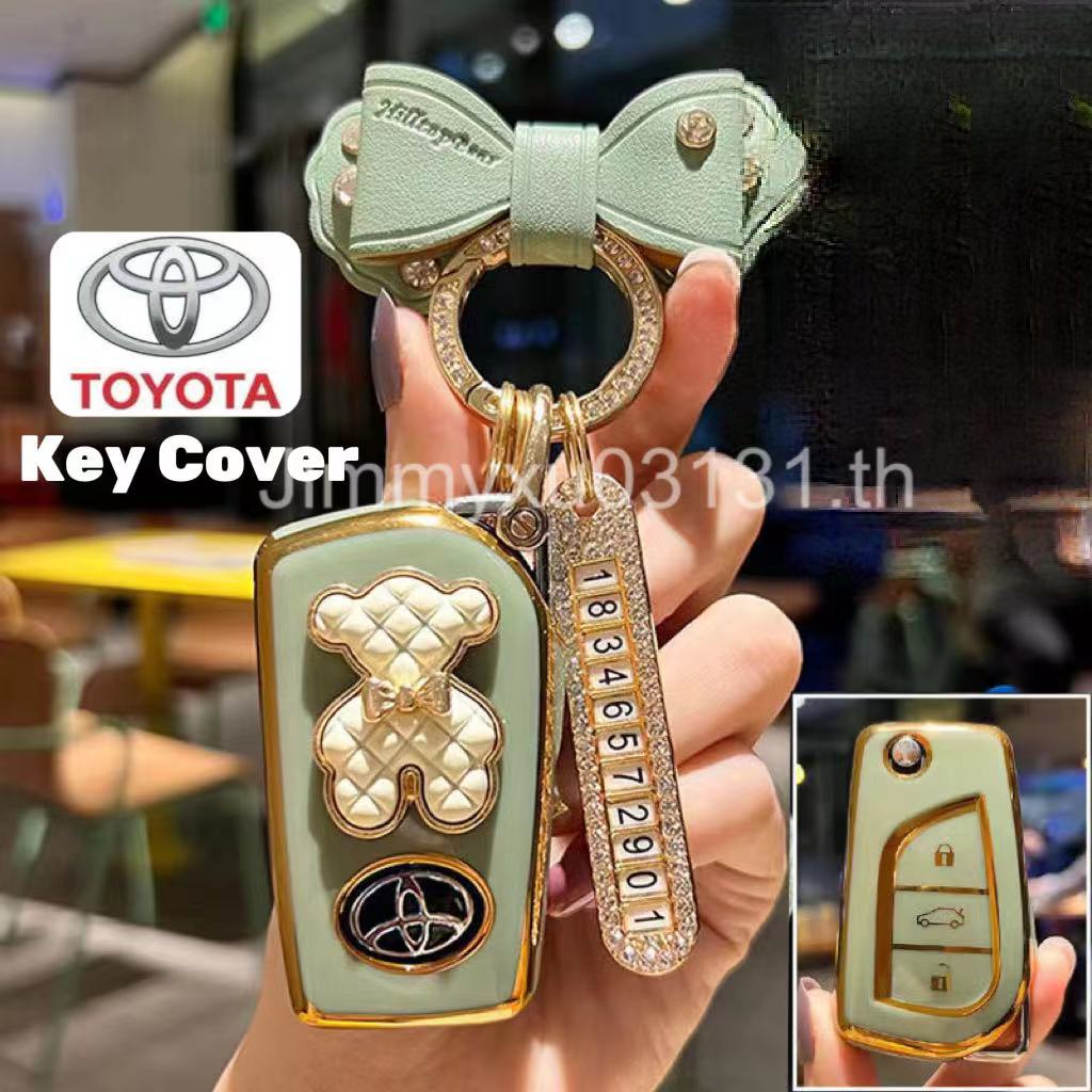 เคสกุญแจรีโมทรถยนต์ สําหรับ Toyota Toyota เคส รีโมทรถยนต์ toyota camry เคส กุญแจ รถยนต์ toyota Toyota Cross Toyota เคส กุญแจรถยนต์ toyota camry เคสกุญแจ toyota cross tpu high quality