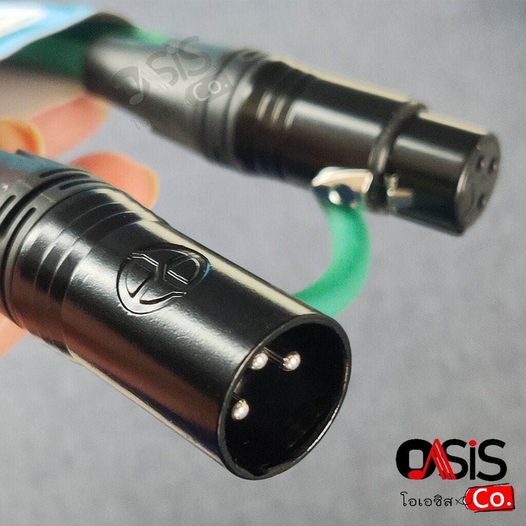 (1-1.5m.) สายสัญญาณ XLR เมีย+XLR ผู้ LIDGE YM-381 มี 5สี ให้เลือก CANNON ผู้-เมีย YM 381