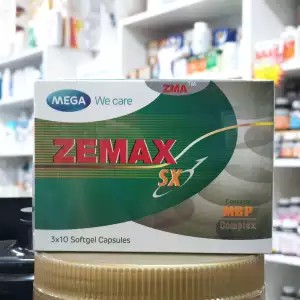 MEGA we care ZEMAX SX 30cap [1กล่อง]