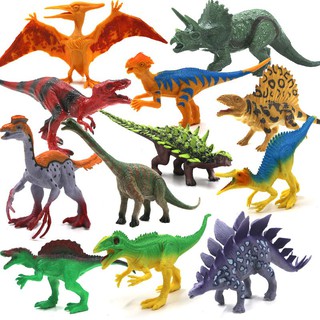 ของเล่นไดโนเสาร์ Figures 12 ชิ้น