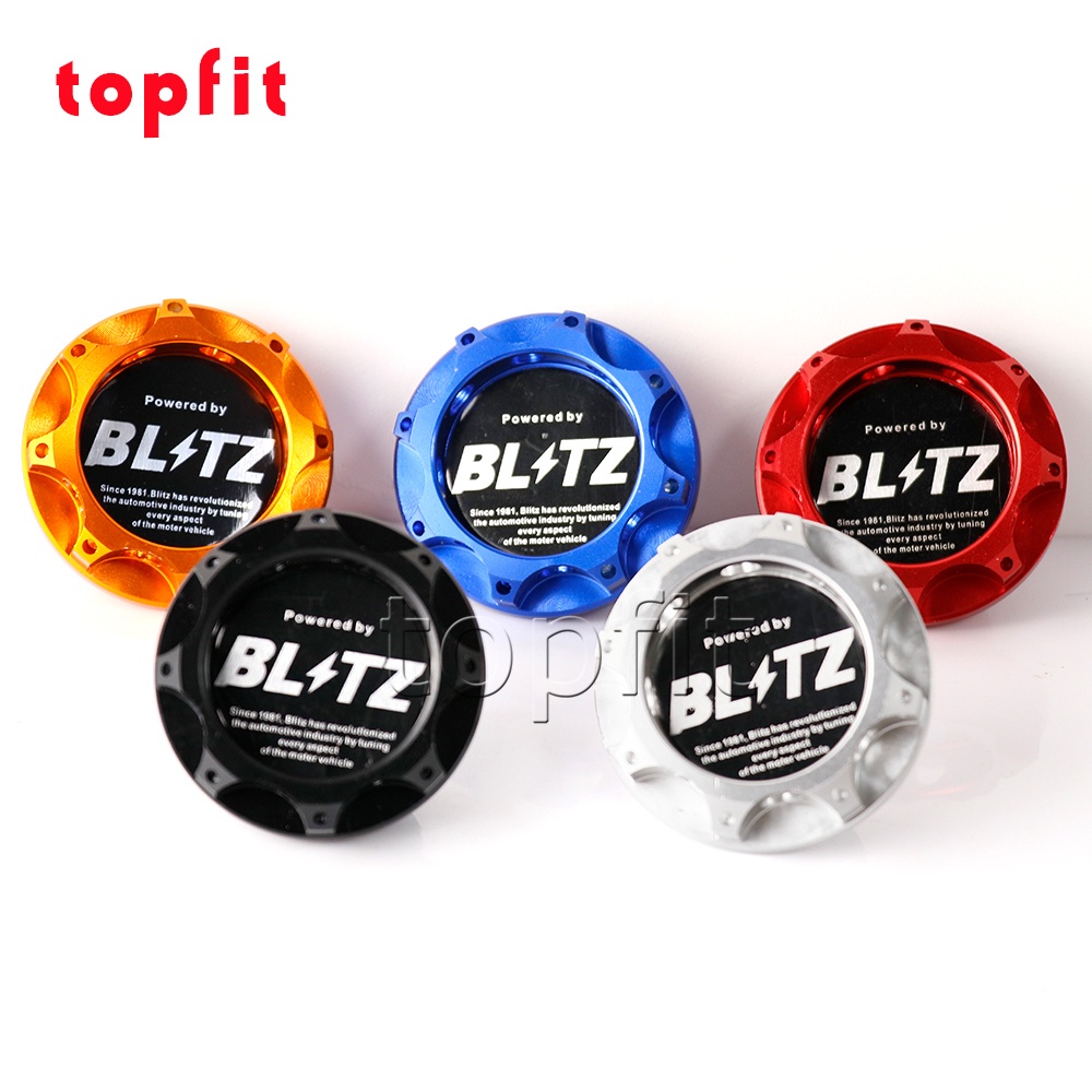 Blitz Aluminium Engine Oil Cap Tank Cover สําหรับ Honda สําหรับ-toyota สําหรับ-subaru