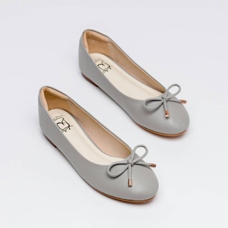 Premium Mary Flats : Grey