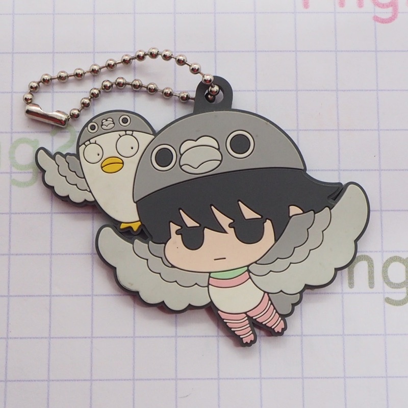 Gintama Animal Costumes Zoo Keychain Rubber Strap - Kotaro Katsura & Elizabeth