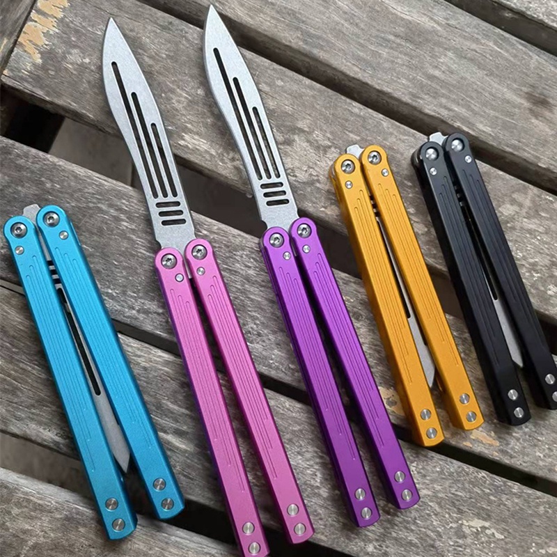 Military Shark Balisong Trainer Butterfly Knife