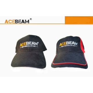 หมวกแก๊ปปักโลโก้ ไฟฉาย Acebeam