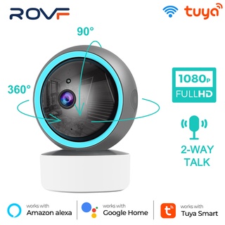 ROVF 2.4G​ 5ล้านพิกเซล MINI ptz outdoor WIFI ip camera HD 5MP​ กล้องวงจรปิดไร้สาย wifi ภาพคมชัด กล้องกันน้ำ​ กล้องหมุนได้​355องศา ip66 app Ycc365​ Plus