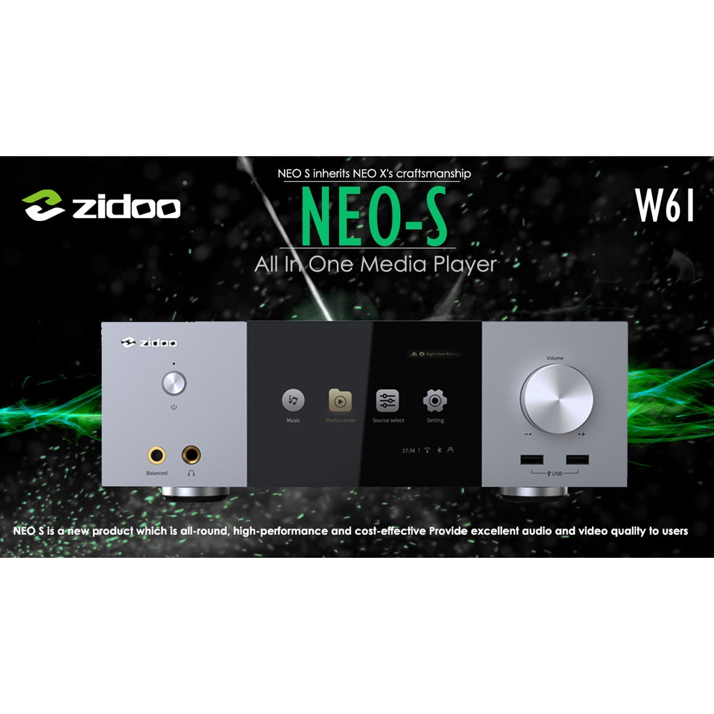 Zidoo NEO S - Media Player