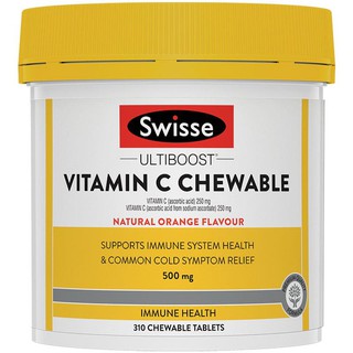 Swisse Vitamin C 500mg 310 Chewable Tablets