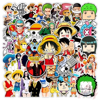 50Pcs/Set ❉ One Piece Series 04 สติ๊กเกอร์ ❉ Anime DIY Fashion Mixed Waterproof Doodle Decals สติ๊กเกอร์