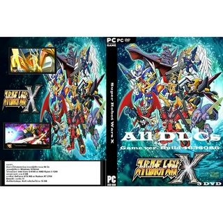 แผ่นเกมส์ PC Super Robot Wars X (3DVD)