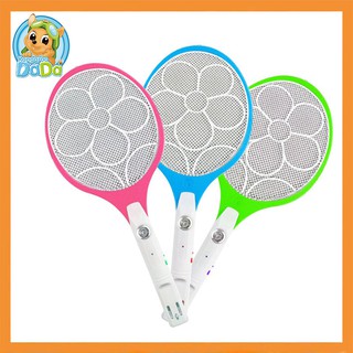 Electric Mosquito Swatter Handheld LED Mosquito Killer Insect Fly Wall-mounted Mosquito Trap Killing Dispeller