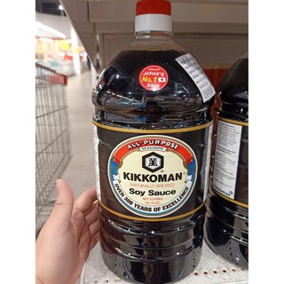 ecook ซอสถั่วเหลือง คิดโคแมน kikkoman soy sauce 3L