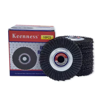 กระดาษทรายซ้อน หลังอ่อน 4 นิ้ว ยี่ห้อ Keenness ( 1กล่อง มี 10 ใบ ) เบอร์ 40, 60, 80, 100, 120, 150, 180