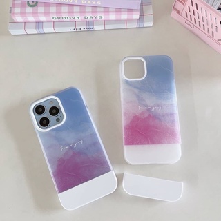 สอบถามก่อนกดสั่ง เคสโทรศัพท์ พร้อมส่งจากไทย เคสสีพาสเทล เคสสีม่วง เคสสีฟ้า เคสท้องฟ้า  เคสถอดได้ ไล่สี