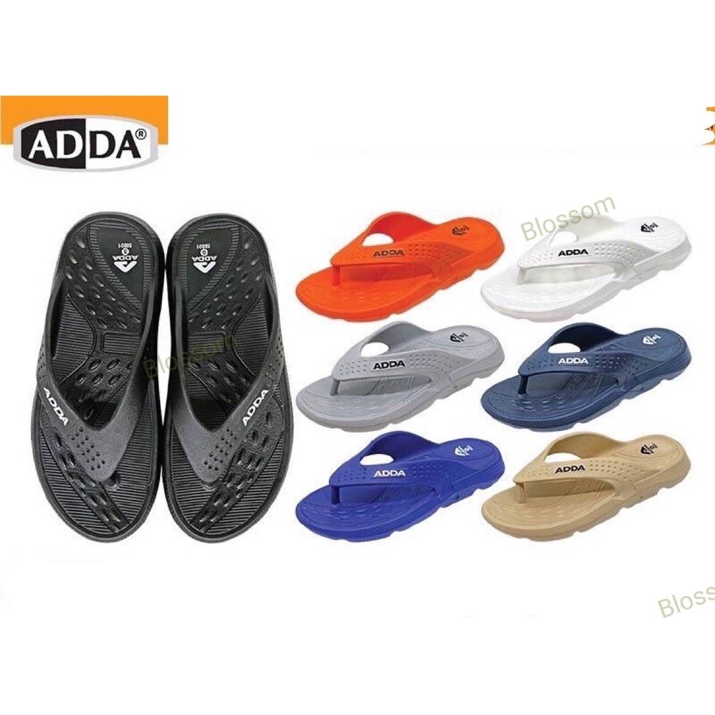 Adda 2Density รองเท้าแตะ รองเท้าลำลอง สำหรับผู้ชาย แบบหนีบ รุ่น 58801 M1(เบอร์ 7-10)