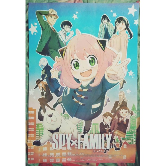 SPY X HUNTER POSTER ( ANIME )