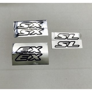 สติ๊กเกอร์ SX SL EX สำหรับรถ Dmax