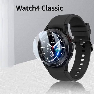 กระจกนิรภัยกันรอยหน้าจอ สําหรับ Samsung Galaxy watch 4 40 มม. 44 มม. Galaxy Watch4 Classic 42 มม. 46 มม. 3 ชิ้น