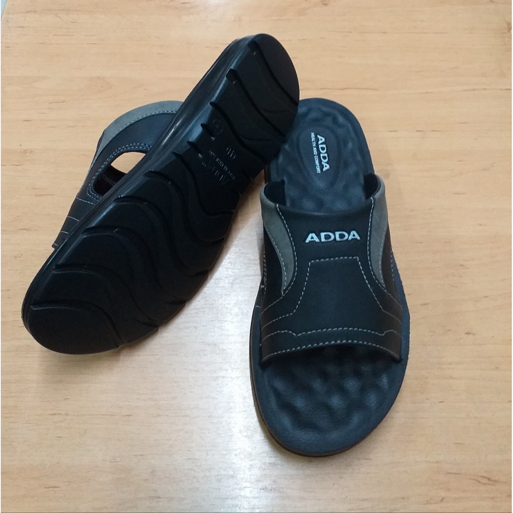 ADDAรุ่นใหม่ล่าสุดมีปุ่มนวดเท้า รุ่น 73802 สีดำ น้ำตาล น้ำตาลอ่อน  เบอร์ 39-45
