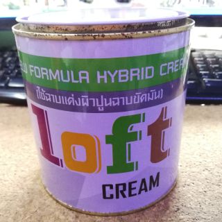 Loft Cream Wax Baanpoon Loft ครีมขัดเงาผนังสไตล์ ลอฟท์ บ้านปูนลอฟท์