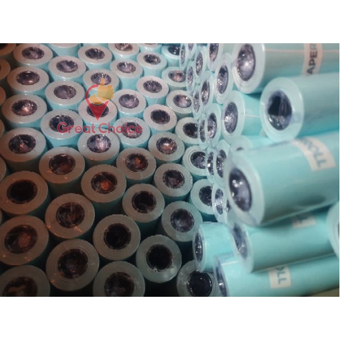 กระดาษสติ๊กเกอร์ มี2แบบ เว้นขอบ เต็มขอบ paperang แท้!!! Sticker paperang สติ๊กเก