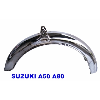 SUZUKI A50 A80 A90 A100 AS50 AS100 AC50 ASS100 REAR FENDER "CHOME" PLATED // บังโคลนหลัง สินค้าคุณภาพดี