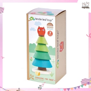 ตัวต่อต้นสนฝึกทักษะและกล้ามเนื้อการหยิบจับจากแบรนด์ Tender Leaf Toys รุ่น Stacking Fir Tree