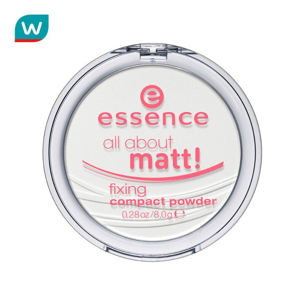 Essence เอสเซนส์ ออล อะเบาท์ แมท! ฟิกซิ่ง คอมแพคท์ พาวเดอร์