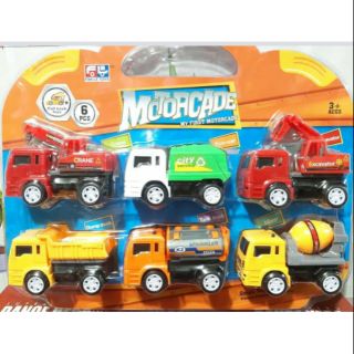 รถก่อสร้าง6คัน
SUPER TRUCK 6PCS