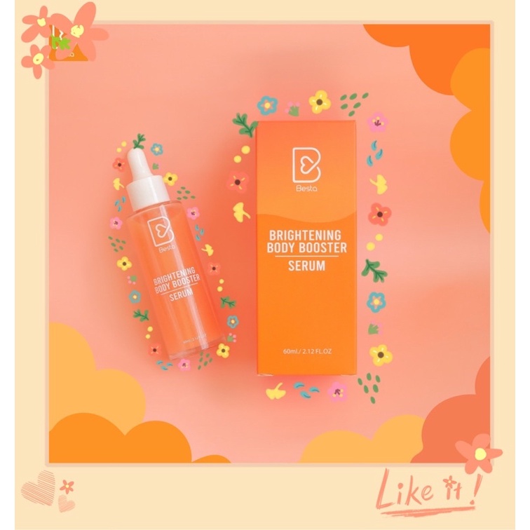 เซ็ต 2 ชิ้น Besta Brightening Body Bosster Serum