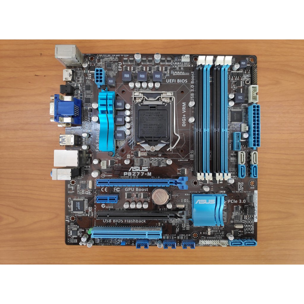 MAINBOARD (เมนบอร์ด) 1155 ASUS P8Z77-M มือสอง