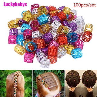 ( Luckbabys ) กิ๊บติดผมลูกปัด Diy 100 ชิ้น