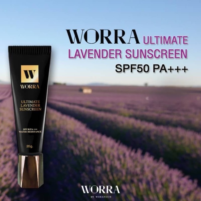 กันแดด นุ่น วรานุช WORRA SPF50 PA+++