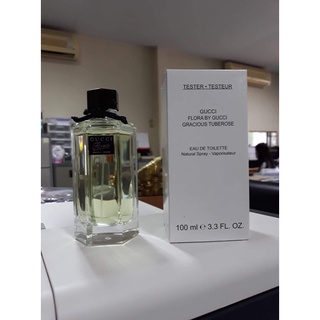 Gucci  flora by gucci gracious  tuberose edt 100 ml (packets เดิม) กล่องเทสเตอร์