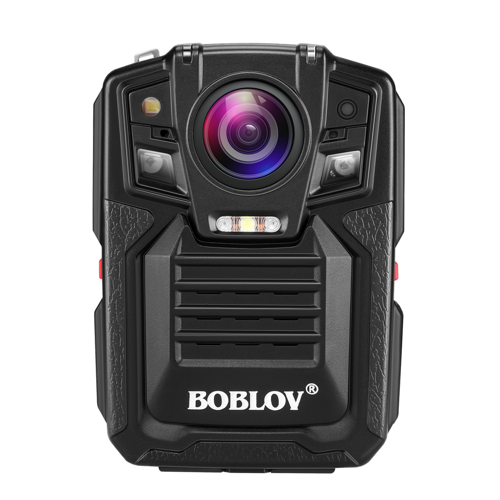 Boblov D7 Body กล้องสําหรับการบังคับใช้กฎหมาย, กล้องมืออาชีพ BOBLOV 1080P 140° เครื่องบันทึกวิดีโอกล