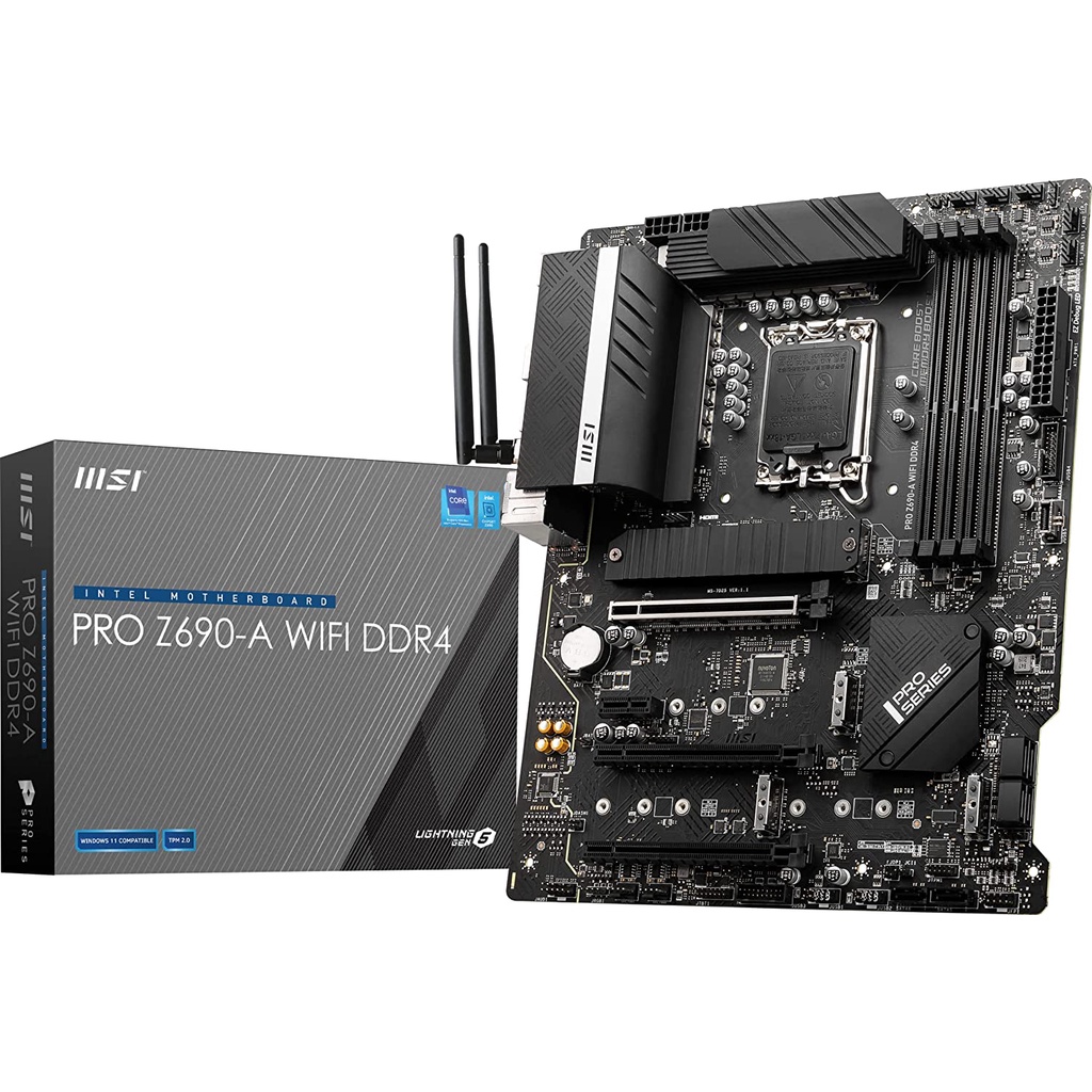 MSI PRO Z690-A WIFI DDR4 LGA 1700 ATX Motherboard Z690