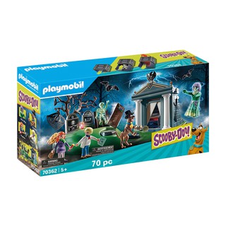 Playmobil 70362 SCOOBY-DOO! Adventure in the Cemetery แอ็คชั่นฟิกเกอร์ สคูบี้ดู! ผจญภัยในสุสาน