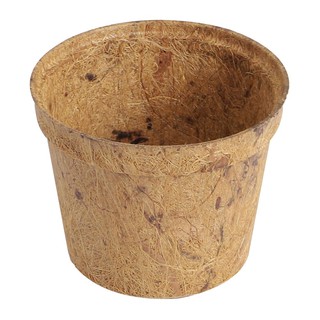 กระถางใยมะพร้าว SPRING 4 นิ้ว สีน้ำตาล  COCONUT FIBER POT SPRING 4" BROWN