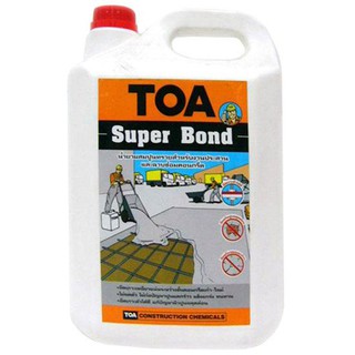 TOA 112 5L BONDING AGENT LUBRICANT น้ำยาประสานคอนกรีต TOA 112 5 ลิตร หมั่นโป๊ว เคมีภัณฑ์ก่อสร้าง วัสดุก่อสร้าง TOA 112 5